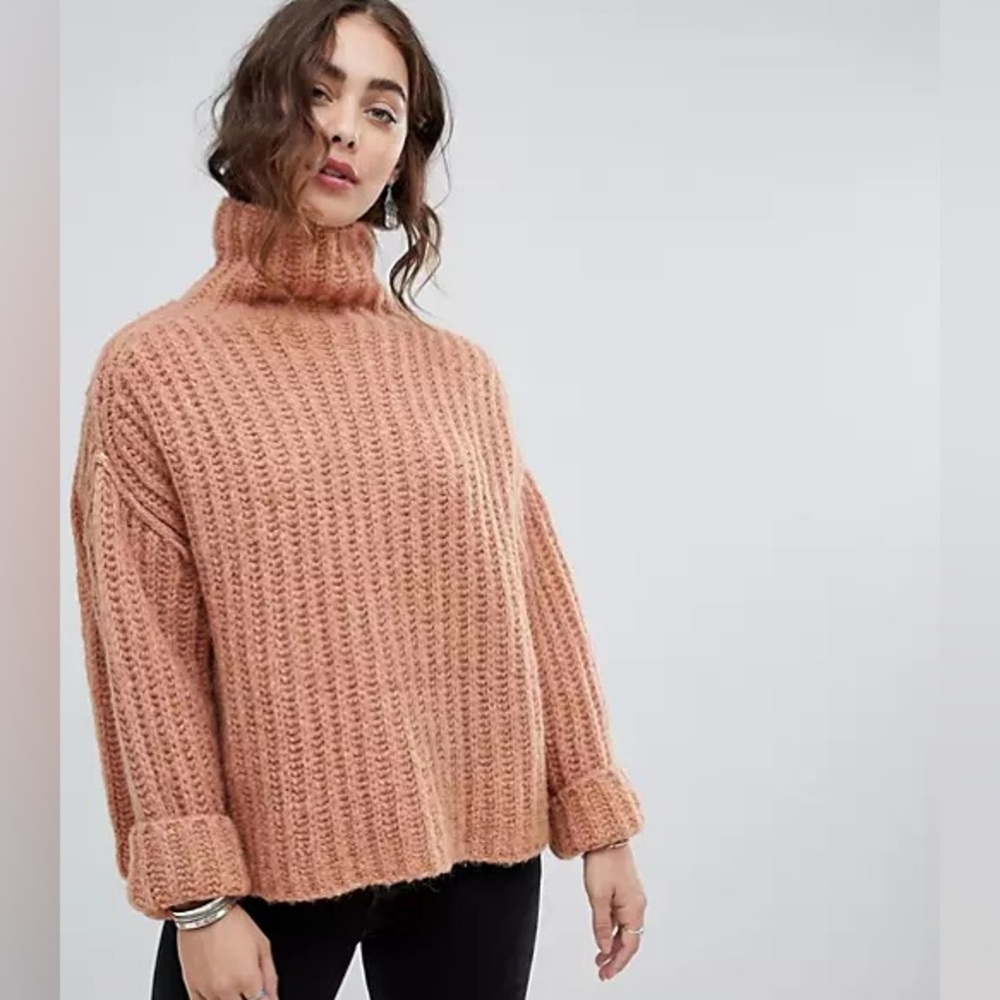 Free People Fluffy Fox Sweater